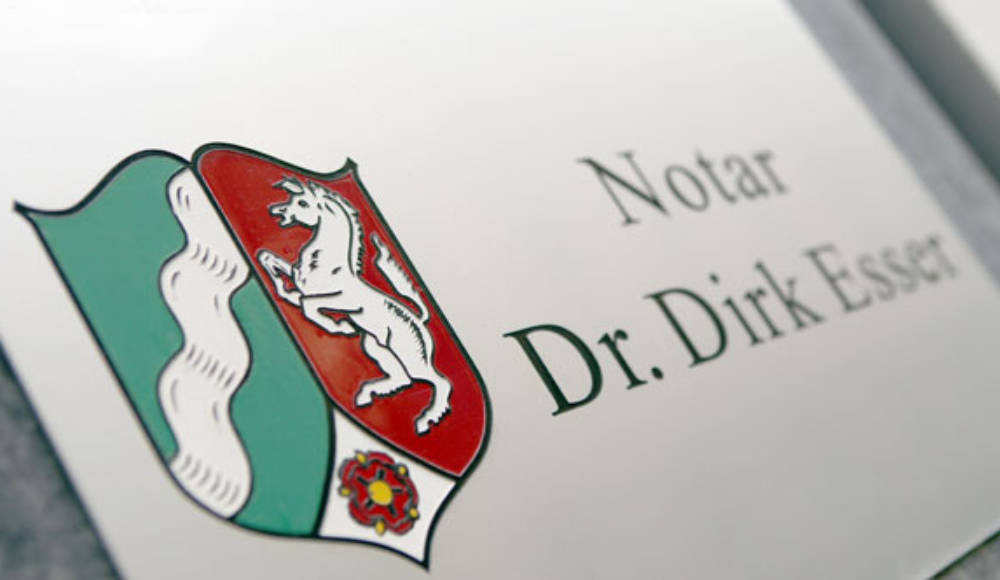 notar-dr-esser-schild